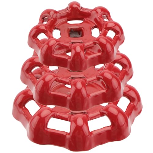 NOLITOY 3 Stück Teiliges Gusseisen Absperrhahn Handrad mit quadratischem Antrieb für Außengriffe Robust Einfach zu Montieren Langlebig und Praktisch für Garten Industrieventile NOLITOY 3 Stück Teiliges Gusseisen Absperrhahn Handrad mit quadratischem Antrieb für Außengriffe Robust Einfach zu Montieren Langlebig und Praktisch für Garten Industrieventile von NOLITOY