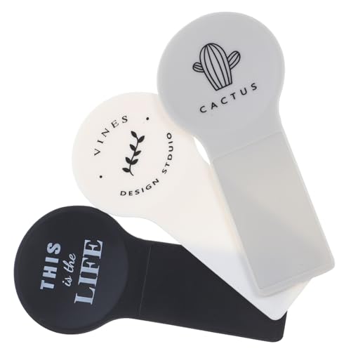 NOLITOY 3 Stück Toilettendeckel Heber Kontakt Wc Sitz Griff aus Robustem PP und Schwamm Klein Leicht Einfach zu Montieren Hygienischer Toilettensitz Lifter für Zuhause und Unterwegs von NOLITOY