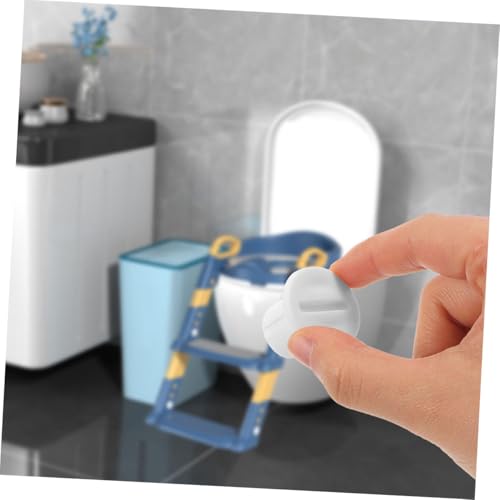 NOLITOY 3 Stück Toilettensitz Schrauben aus Robustem Kunststoff für Wc Sitz Ersatzteile Kompatibel Einfache Montage Stabile Befestigung für Kleinkinder Badezimmer von NOLITOY