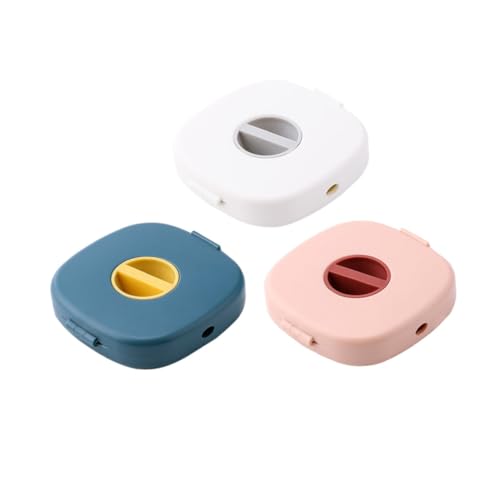NOLITOY 3 Stück USB Kabelaufroller Drehbarer Kabelhalter für Ladekabel und Datenleitungen Praktische Aufbewahrungsbox für USB und Kopfhörerkabel in Einfaches Kabelmanagement NOLITOY 3 Stück USB Kabelaufroller Drehbarer Kabelhalter für Ladekabel und Datenleitungen Praktische Aufbewahrungsbox für USB und Kopfhörerkabel in Einfaches Kabelmanagement von NOLITOY