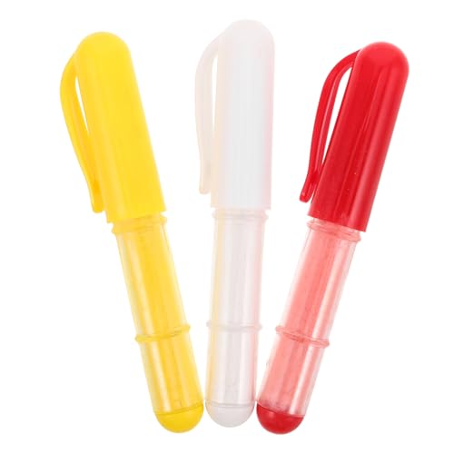 NOLITOY 3 Stück Waschbare Schneiderkreide für Stoffe mit Abwischbarer Kreide und Nachfüllbaren Markierstiften Präzise Schneiderkreide für Quilten und Nähen Schonend zu Empfindlichen NOLITOY 3 Stück Waschbare Schneiderkreide für Stoffe mit Abwischbarer Kreide und Nachfüllbaren Markierstiften Präzise Schneiderkreide für Quilten und Nähen Schonend zu Empfindlichen von NOLITOY