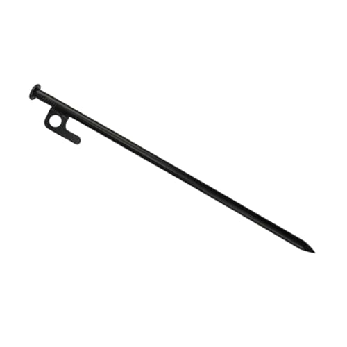 NOLITOY 3 Stück Zeltheringe Stahl Zeltnägel für Harten Boden Stabiles Befestigen von Zelt Markise Pavillon Wetterfeste Heringe für Outdoor Camping Wandern und Garten von NOLITOY