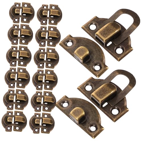 NOLITOY 30 Stück Teiliges Antike Hasp Verschlüsse Vintage Riegel für Holzkästchen Schmuckbox Schrank Dekorative Schnappverschlüsse in Grünbronze für Geschenkbox und Holztruhe NOLITOY 30 Stück Teiliges Antike Hasp Verschlüsse Vintage Riegel für Holzkästchen Schmuckbox Schrank Dekorative Schnappverschlüsse in Grünbronze für Geschenkbox und Holztruhe von NOLITOY