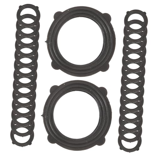 NOLITOY 30 Stück Teiliges Gummi Dichtungsringe Flexible O Ringe für Gartenschlauch Langlebige Dichtungen aus Hochwertigem Gummimaterial Installieren für Wasserhahn und Schlauchanschluss von NOLITOY