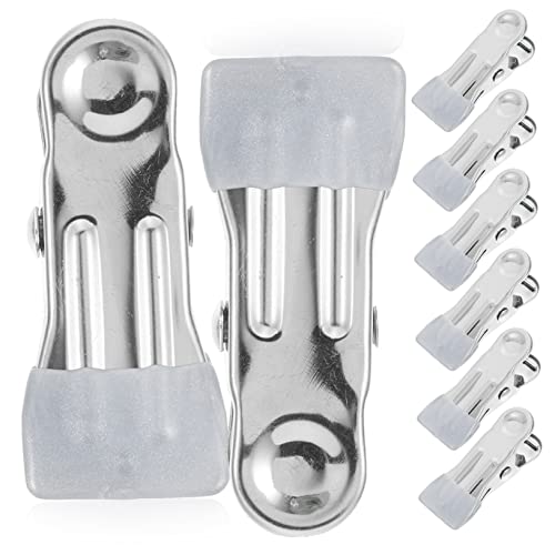 NOLITOY 30 Stück Teiliges Poolabdeckungs Klammern Windfeste Robuste Metall Clips zur Sicheren Befestigung von Boden und Schwimmbadabdeckungen Glatte Oberfläche Kratzfrei Langlebig von NOLITOY