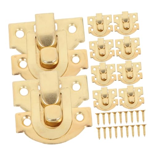 NOLITOY 30 Stück Teiliges Vintage Holzbox Verschluss aus Robustem Eisen Dekorativer Antiker Kastenriegel Metallbeschlag für Schmuckschrank Möbel Schmuck und Holzkisten von NOLITOY