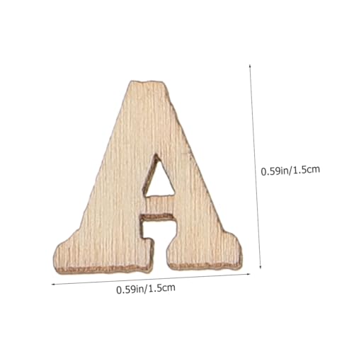 NOLITOY 300 Stück Holzbuchstaben Naturholz für DIY Bastelprojekte Wanddeko Party Wohnraumschmuck Glatte Oberfläche zum Bemalen Kreative Holzapplikationen für Erwachsene NOLITOY 300 Stück Holzbuchstaben Naturholz für DIY Bastelprojekte Wanddeko Party Wohnraumschmuck Glatte Oberfläche zum Bemalen Kreative Holzapplikationen für Erwachsene von NOLITOY