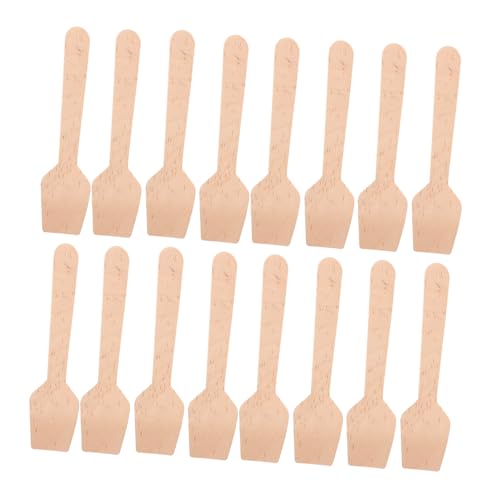 NOLITOY 300 Stück Mini Holzlöffel Einweg Probierlöffel für Eiscreme Joghurt Dessert Catering Kompakt Quadratisch Naturholz Bpa Frei Leicht Tragbar Picknick Reise NOLITOY 300 Stück Mini Holzlöffel Einweg Probierlöffel für Eiscreme Joghurt Dessert Catering Kompakt Quadratisch Naturholz Bpa Frei Leicht Tragbar Picknick Reise von NOLITOY