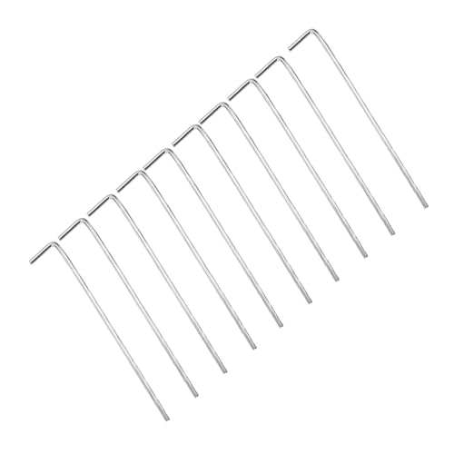 NOLITOY 32 Stück Teiliges Zelt heringe aus Robustem Eisen Stabile Erdanker für Camping Canopy Nails Wetterfeste Bodenbefestigung für Zelte Pavillons und Garten Leicht und Einfach zu NOLITOY 32 Stück Teiliges Zelt heringe aus Robustem Eisen Stabile Erdanker für Camping Canopy Nails Wetterfeste Bodenbefestigung für Zelte Pavillons und Garten Leicht und Einfach zu von NOLITOY