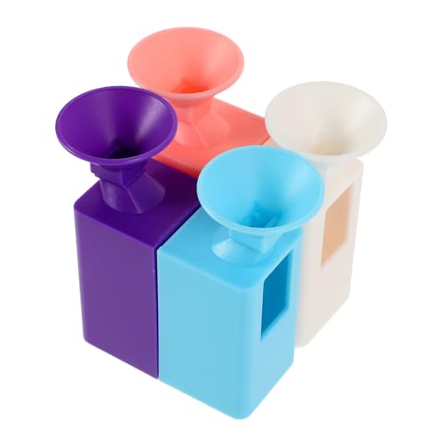 NOLITOY 4 Stück DIY Rhinestone Malwerkzeug Set Teiliges Trichter Set für Quadratische und Runde Bohrungen für Präzises Übertragen und Filtern von Strasssteinen bei Kunstprojekten von NOLITOY