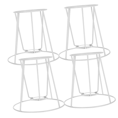 NOLITOY 4 Stück Diy Lampenschirm Halterung Eisen Lampenschirm für Tischlampen Kronleuchter Stabil für Kreative Beleuchtungsprojekte von NOLITOY