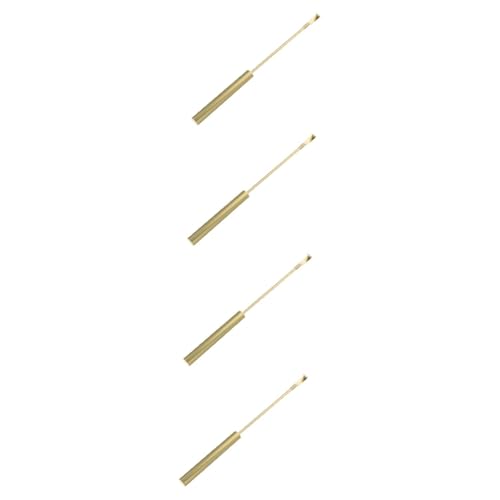 NOLITOY 4 Stück Metall Uhr Ersatzteil für DIY Wanduhr Hochwertiger Mechanismus zur Reparatur und Individuellen Gestaltung Geeignet für Verschiedene Anlässe Wie Geburtstage und Hochzeiten von NOLITOY