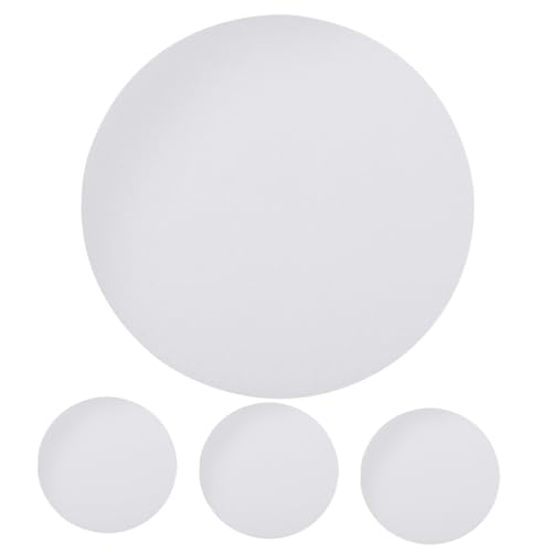 NOLITOY 4 Stück Teiliges Blend Lampenschirm Diffusor für Deckenleuchten für Halogen LED und Leuchtstofflampen Einfache Installation Schont die Augen von NOLITOY