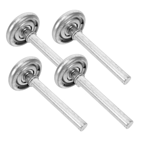 NOLITOY 4 Stück Teiliges Garagentor Stahlachse Geräuscharm Laufende Nylon schiebetür laufrollen Stabile und Einfache Installation Passend für Gängige Garagentore NOLITOY 4 Stück Teiliges Garagentor Stahlachse Geräuscharm Laufende Nylon schiebetür laufrollen Stabile und Einfache Installation Passend für Gängige Garagentore von NOLITOY