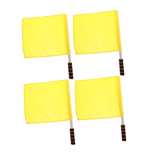 NOLITOY 4 Stück Teiliges Kleine Handfahnen aus Leichtem Material Handliche Tragbare Signalflaggen für Partys Dekoration Garten Parade und Veranstaltungsdekoration Gelb NOLITOY 4 Stück Teiliges Kleine Handfahnen aus Leichtem Material Handliche Tragbare Signalflaggen für Partys Dekoration Garten Parade und Veranstaltungsdekoration Gelb von NOLITOY