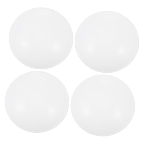 NOLITOY 4 Stück Teiliges LED Lampenschirm Halbrund Temperaturbeständig Praktische Deckenleuchten Abdeckung Modern Geeignet für Wohnraum und Restaurant Beleuchtung von NOLITOY