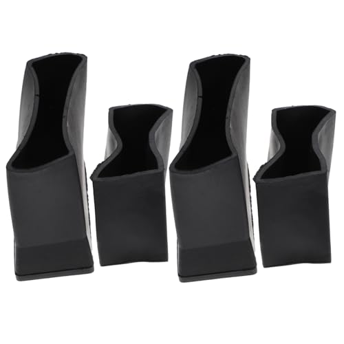 NOLITOY 4 Stück Teiliges Leiterfüße Schutzset aus Hochwertigem Gummi Rutschfeste Leiterbeinschoner für Mehr Stabilität und Bodenschutz Verschleißfest Passend für Haushalts Klappleitern NOLITOY 4 Stück Teiliges Leiterfüße Schutzset aus Hochwertigem Gummi Rutschfeste Leiterbeinschoner für Mehr Stabilität und Bodenschutz Verschleißfest Passend für Haushalts Klappleitern von NOLITOY