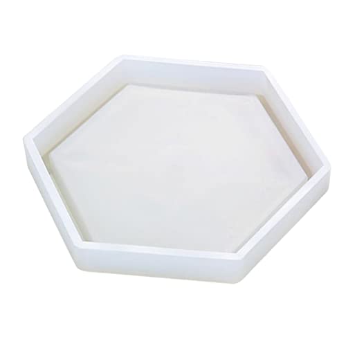 NOLITOY 4 Stück Teiliges Silikon Untersetzer Form mit Quadratischer Sechseckiger Großer und Kleiner Runder Form Flexible Wiederverwendbare Epoxidharz Gießformen für DIY Kristall Harz NOLITOY 4 Stück Teiliges Silikon Untersetzer Form mit Quadratischer Sechseckiger Großer und Kleiner Runder Form Flexible Wiederverwendbare Epoxidharz Gießformen für DIY Kristall Harz von NOLITOY
