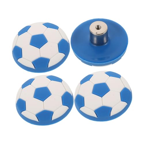 NOLITOY 4 Stück Teiliges Silikon schrankgriffe Fußball motiv Kinderzimmer Schubladenknöpfe Stoßfest Langlebig und Sicher Geeignet für Schränke Kommoden und Kleiderschränke Modernes Design NOLITOY 4 Stück Teiliges Silikon schrankgriffe Fußball motiv Kinderzimmer Schubladenknöpfe Stoßfest Langlebig und Sicher Geeignet für Schränke Kommoden und Kleiderschränke Modernes Design von NOLITOY