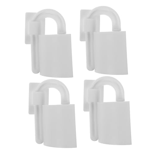 NOLITOY 4 Stück Teiliges Türschutz Fingerklemmschutz Türstopper aus Langlebigem Material Sicherer Türblocker für Zuhause Moderner Ästhetischer Türspalt Schutz von NOLITOY