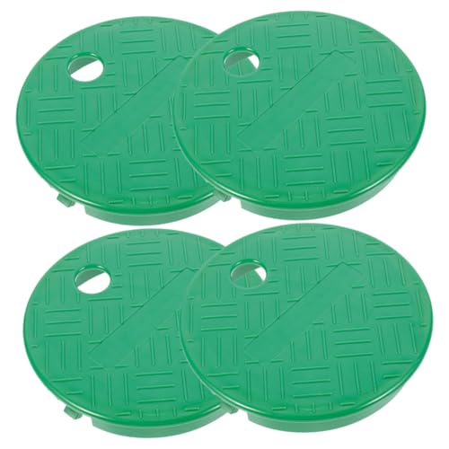 NOLITOY 4 Stück Teiliges Ventilkasten Abdeckungsset Korrosionsbeständigem Langlebig und Druckfest Passend für Bewässerungsventile und Sprinkleranlagen Einfach zu Montieren und NOLITOY 4 Stück Teiliges Ventilkasten Abdeckungsset Korrosionsbeständigem Langlebig und Druckfest Passend für Bewässerungsventile und Sprinkleranlagen Einfach zu Montieren und von NOLITOY