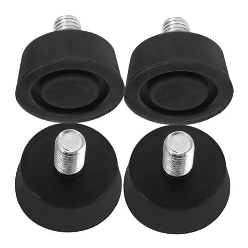 NOLITOY 4 Stück Teiliges Verstellbares Gummipuffer Schrauben rutschfeste Möbelfüße für Stühle Schränke Bettrahmen Vibrationsdämpfend Geräuschreduzierend Gewinde Höhenverstellbar NOLITOY 4 Stück Teiliges Verstellbares Gummipuffer Schrauben rutschfeste Möbelfüße für Stühle Schränke Bettrahmen Vibrationsdämpfend Geräuschreduzierend Gewinde Höhenverstellbar von NOLITOY
