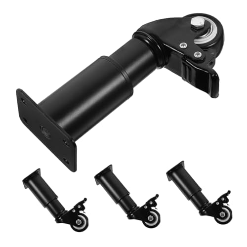 NOLITOY 4 Stück Teiliges Verstellbares Metallmöbelfuß mit Drehrollen Belastbare Schrank und Tischbeine Erweiterbar Möbelstützen für Sofa Bett Couchtisch DIY Austauschfüße NOLITOY 4 Stück Teiliges Verstellbares Metallmöbelfuß mit Drehrollen Belastbare Schrank und Tischbeine Erweiterbar Möbelstützen für Sofa Bett Couchtisch DIY Austauschfüße von NOLITOY