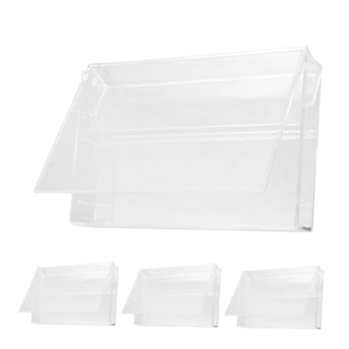 NOLITOY 4 Stück Teiliges Vintage Kassetten Aufbewahrungsboxen aus Transparentem Polystyrol Robuste Kassettenhüllen zum Schutz Sammlungsauffrischung Vielseitiger Organizer für Sammler Djs NOLITOY 4 Stück Teiliges Vintage Kassetten Aufbewahrungsboxen aus Transparentem Polystyrol Robuste Kassettenhüllen zum Schutz Sammlungsauffrischung Vielseitiger Organizer für Sammler Djs von NOLITOY