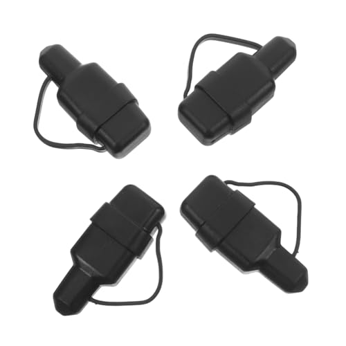 NOLITOY 4 Stück Teiliges Wasserdichter Kabelstecker Abdeckungen Staub und Wasserresistente Schutzkappen für Style Schnellanschluss Stecker Installieren Vielseitig für Außen und von NOLITOY