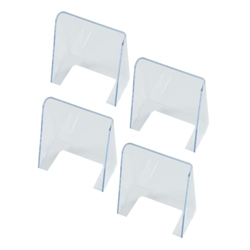 NOLITOY 4 Stück Transparente Türgong Abdeckung Wetterfest aus Langlebigem PP Schutz für Außen Türklingel Einfacher Regenschutz ohne Bohren Schützende Abdeckung vor Nässe und Korrosion von NOLITOY