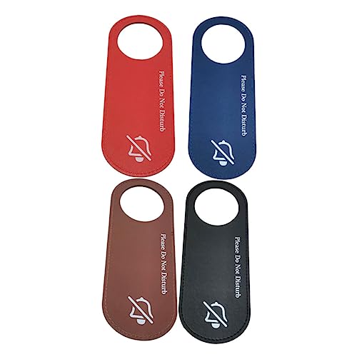 NOLITOY 4 Stück Türschild Beidseitiger Hänger für Hotel Büro Design Einfache Anwendung für Ruhezeiten und Privatsphäre NOLITOY 4 Stück Türschild Beidseitiger Hänger für Hotel Büro Design Einfache Anwendung für Ruhezeiten und Privatsphäre von NOLITOY