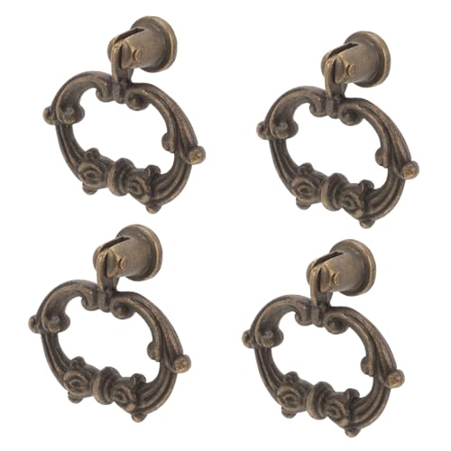 NOLITOY 4 Stück Vintage Schrankknöpfe Elegante Türgriffe für Küchenschränke Kleiderschränke und Möbel Einfache Installation und Vielseitig Einsetzbar NOLITOY 4 Stück Vintage Schrankknöpfe Elegante Türgriffe für Küchenschränke Kleiderschränke und Möbel Einfache Installation und Vielseitig Einsetzbar von NOLITOY