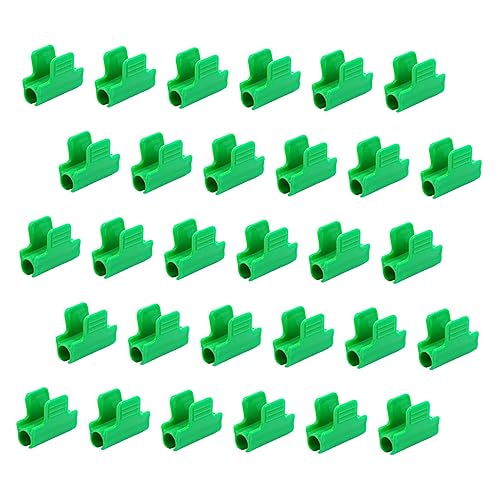 NOLITOY 40 Stück Teiliges Gewächshaus Pp kunststoff Clips Robuste Rutschfeste Folienklemmen für Gartentunnel Netzstangenhalterung Wetterfeste Pflanzenbefestigung für Überwinterungszelte NOLITOY 40 Stück Teiliges Gewächshaus Pp kunststoff Clips Robuste Rutschfeste Folienklemmen für Gartentunnel Netzstangenhalterung Wetterfeste Pflanzenbefestigung für Überwinterungszelte von NOLITOY