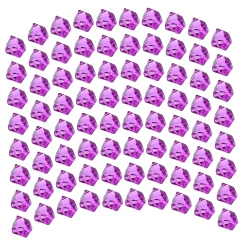 NOLITOY 400 Stück Acryl Würfelperlen Facettierte Spacer Leicht Bunte DIY Schmuckherstellung Halsketten Armbänder Bastelperlen für Haaraccessoires und Kreative Projekte von NOLITOY