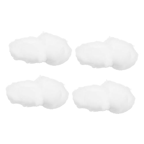 NOLITOY 4Stücke Hängedekoration Wolkenanhänger aus Baumwolle Realistische Wanddeko für Hochzeit Weihnachten und Zuhause Vielseitig Einsetzbar Fotohintergrund und Raumgestaltung NOLITOY 4Stücke Hängedekoration Wolkenanhänger aus Baumwolle Realistische Wanddeko für Hochzeit Weihnachten und Zuhause Vielseitig Einsetzbar Fotohintergrund und Raumgestaltung von NOLITOY