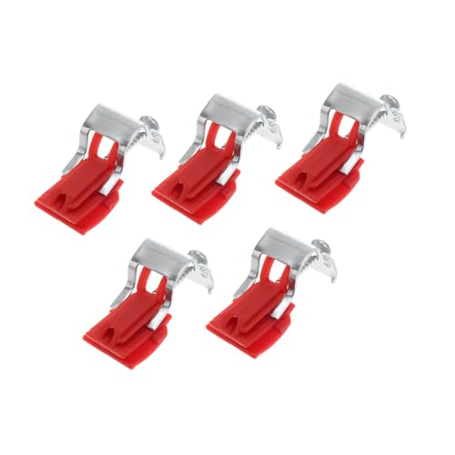 NOLITOY 5 Stück Installationsclipzubehör unterstützt Clips für Waschbecken Universal-Spülbecken-Clips rostfrei Zubehör für Küchenspülen Befestigungsklammern für Waschbecken Manganstahl rot NOLITOY 5 Stück Installationsclipzubehör unterstützt Clips für Waschbecken Universal-Spülbecken-Clips rostfrei Zubehör für Küchenspülen Befestigungsklammern für Waschbecken Manganstahl rot von NOLITOY