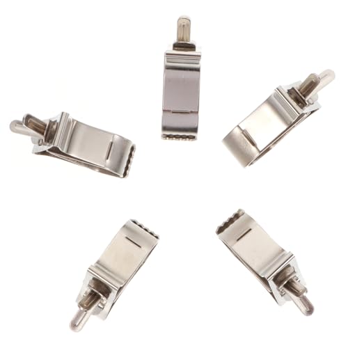 NOLITOY 5 Stück Teiliges Edelstahl Vogelkäfig Futterhalter Clips für Gemüse Obst Leckerli Papageien Futterfixierung Robust Langlebig Einfache Befestigung für Kleine Vögel und Haustiere NOLITOY 5 Stück Teiliges Edelstahl Vogelkäfig Futterhalter Clips für Gemüse Obst Leckerli Papageien Futterfixierung Robust Langlebig Einfache Befestigung für Kleine Vögel und Haustiere von NOLITOY