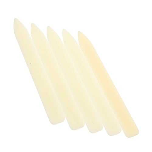 NOLITOY 5 Stück Teiliges Falzbein aus Kunststoff Leichtes Falzwerkzeug für Papierfalten Brieföffner und Bastelbedarf Robustes DIY Tool für Scrapbooking Kartenherstellung und NOLITOY 5 Stück Teiliges Falzbein aus Kunststoff Leichtes Falzwerkzeug für Papierfalten Brieföffner und Bastelbedarf Robustes DIY Tool für Scrapbooking Kartenherstellung und von NOLITOY