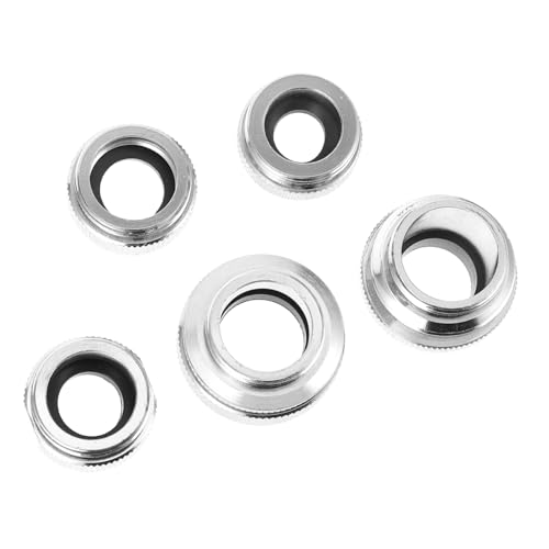 NOLITOY 5 Stück Teiliges Wasserhahn Adapter Langlebiger Aerator Anschluss Kompatibel für Gartenwasserfilter Schlauchanschluss und Spülbecken Einfache Montage Praktisches Gartenzubehör NOLITOY 5 Stück Teiliges Wasserhahn Adapter Langlebiger Aerator Anschluss Kompatibel für Gartenwasserfilter Schlauchanschluss und Spülbecken Einfache Montage Praktisches Gartenzubehör von NOLITOY