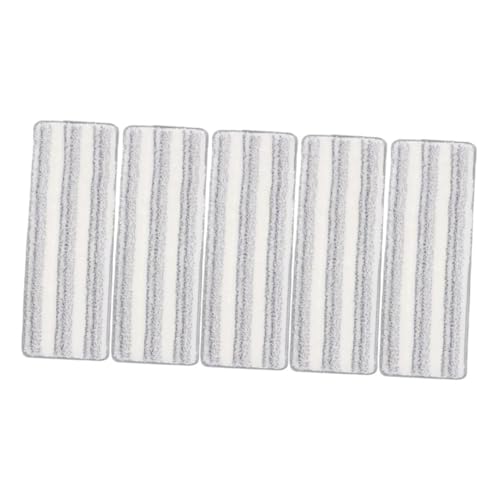 NOLITOY 5 Stück Wiederverwendbare Mikrofaser Bodenwischpads mit Selbstklebender Haftfläche Waschbar Flacher Mop Kopf Saugfähig Vielseitig für Böden Einfache Ersatzpads mit Modischem NOLITOY 5 Stück Wiederverwendbare Mikrofaser Bodenwischpads mit Selbstklebender Haftfläche Waschbar Flacher Mop Kopf Saugfähig Vielseitig für Böden Einfache Ersatzpads mit Modischem von NOLITOY