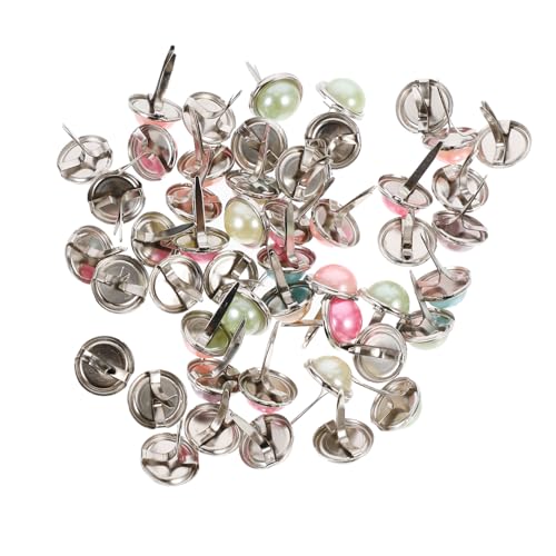 NOLITOY 50 Stück Mini Brads Perlen Design Metall Paper Fastener Runde Musterklammern Wiederverwendbar Für Scrapbooking Basteln Büro Zufällige Farbe Zufällige Farbe NOLITOY 50 Stück Mini Brads Perlen Design Metall Paper Fastener Runde Musterklammern Wiederverwendbar Für Scrapbooking Basteln Büro Zufällige Farbe Zufällige Farbe von NOLITOY
