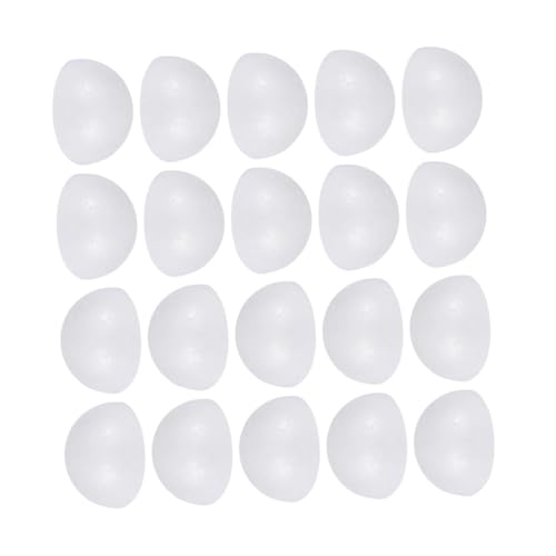 NOLITOY 50 Stück Schaumstoffkugeln Zubehör Dekoration Christbaumkugel Schulkunstprojekt Schaumstoffbedarf Halbbastelkugeln Winzige Schaumstoff Halbschaumkugeln Polystyrolperlen NOLITOY 50 Stück Schaumstoffkugeln Zubehör Dekoration Christbaumkugel Schulkunstprojekt Schaumstoffbedarf Halbbastelkugeln Winzige Schaumstoff Halbschaumkugeln Polystyrolperlen von NOLITOY