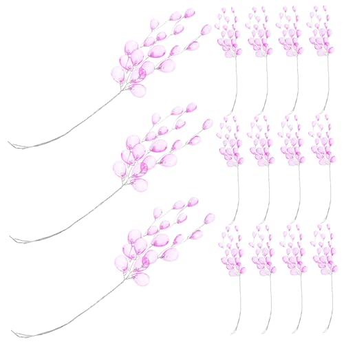 NOLITOY 50 Stück Teiliges Acrylblumen Deko Weiße Transparente Perlen mit Dreifach Verzweigtem Design Flexibel Arrangierbar für DIY Blumenkränze Vielseitig Einsetzbar für Kreative NOLITOY 50 Stück Teiliges Acrylblumen Deko Weiße Transparente Perlen mit Dreifach Verzweigtem Design Flexibel Arrangierbar für DIY Blumenkränze Vielseitig Einsetzbar für Kreative von NOLITOY