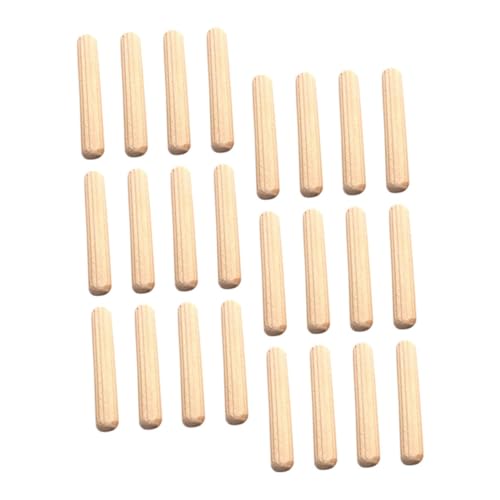 NOLITOY 500 Stück Wood Craft Sticks Runde Dübel Stäbe für Möbelreparatur Modellbau und Diy Projekte Präzise Gefertigte Stabile Holzstäbe zum Sicheren Verbinden und Individuellen NOLITOY 500 Stück Wood Craft Sticks Runde Dübel Stäbe für Möbelreparatur Modellbau und Diy Projekte Präzise Gefertigte Stabile Holzstäbe zum Sicheren Verbinden und Individuellen von NOLITOY