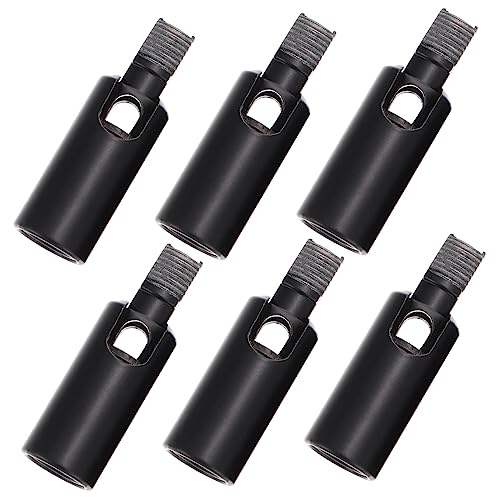 NOLITOY 6 Stück Teiliges Deckenlampen Adapter Innengewinde Drehbarer Lampenverbinder für Deckenstrahler und Pendelleuchten Schwarz NOLITOY 6 Stück Teiliges Deckenlampen Adapter Innengewinde Drehbarer Lampenverbinder für Deckenstrahler und Pendelleuchten Schwarz von NOLITOY