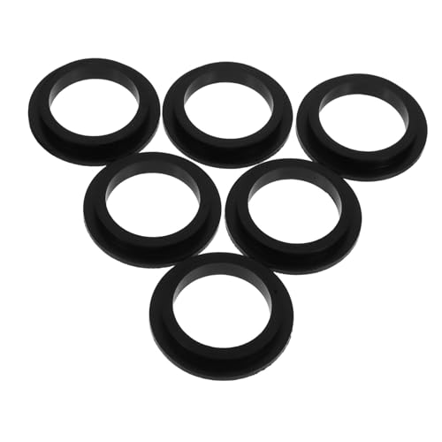 NOLITOY 6 Stück Teiliges Dichtungssatz Poolpumpe O Ring Ersatzteil aus Langlebigem PVC für Sandfilterpumpen Dichtungsring für Poolfilter Verhindert Lecks Geeignet für Private und von NOLITOY