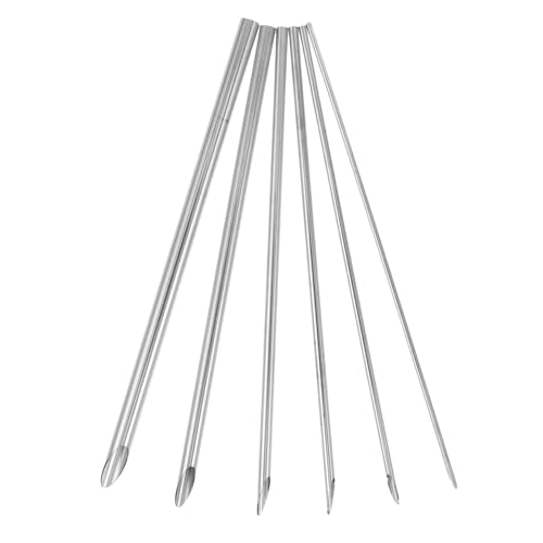 NOLITOY 6 Stück Teiliges Edelstahl Keramik Lochstanzer Handgefertigt Präzise Runde Für Keramik-teekannen DIY Töpferbedarf NOLITOY 6 Stück Teiliges Edelstahl Keramik Lochstanzer Handgefertigt Präzise Runde Für Keramik-teekannen DIY Töpferbedarf von NOLITOY