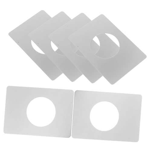 NOLITOY 6 Stück Teiliges Edelstahl Türverstärkungsplatten Rostfrei Selbstklebend Einfache Montage ohne Bohren Geeignet für Holz und Metalltüren für Türgriff und Riegelreparatur Langlebig NOLITOY 6 Stück Teiliges Edelstahl Türverstärkungsplatten Rostfrei Selbstklebend Einfache Montage ohne Bohren Geeignet für Holz und Metalltüren für Türgriff und Riegelreparatur Langlebig von NOLITOY