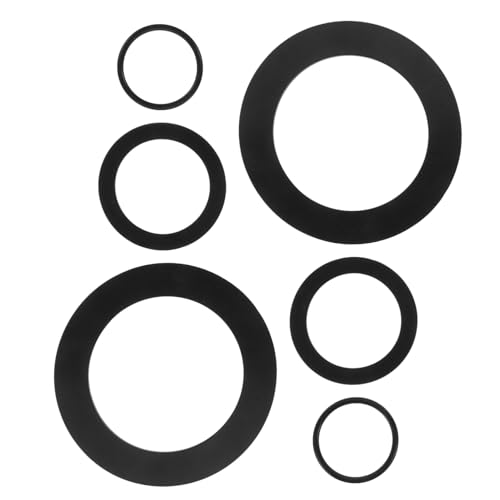 NOLITOY 6 Stück Teiliges Pool Plunger Ventil Dichtungsringe Ersatzteile Kompatibel mit Intex Einfache Werkzeugfreie Installation Verbesserte Abdichtung Langlebige Pool Ersatzdichtungen von NOLITOY