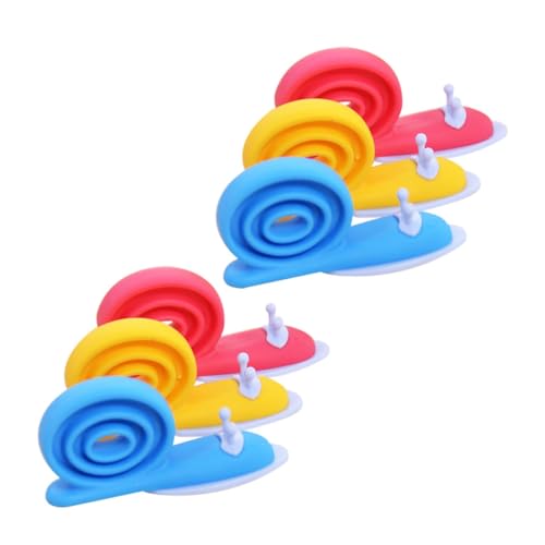 NOLITOY 6 Stück Teiliges Schneckenförmige Türstopper aus Tpe Kindersicherer Türkeil mit Fingerschutz Kratzfreier Türschutz für Zimmer und Außentüren Installieren und Zufällige Farbe NOLITOY 6 Stück Teiliges Schneckenförmige Türstopper aus Tpe Kindersicherer Türkeil mit Fingerschutz Kratzfreier Türschutz für Zimmer und Außentüren Installieren und Zufällige Farbe von NOLITOY
